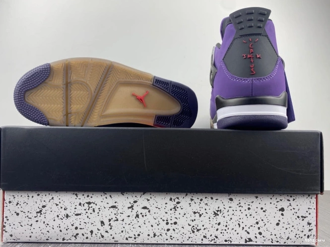 Cheap TBkick Scott LN4 4 and Purple Retro Family) (Friends Jordan 766296 Travis 0802